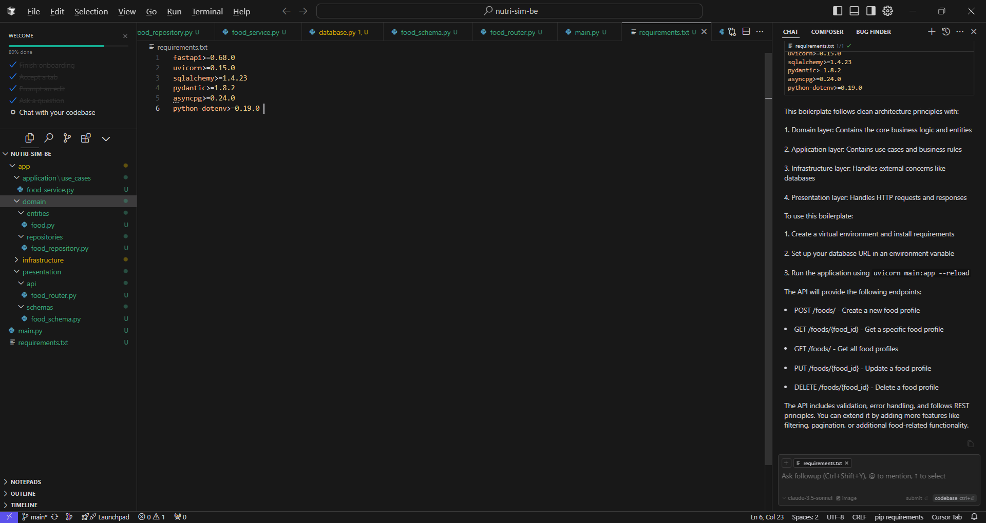 FastAPI CRUD Boilerplate