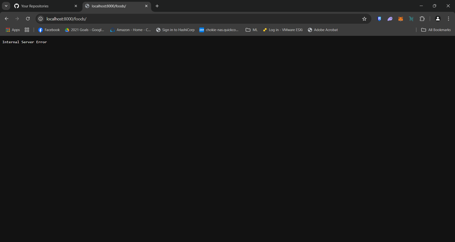 Postgres Error Fix